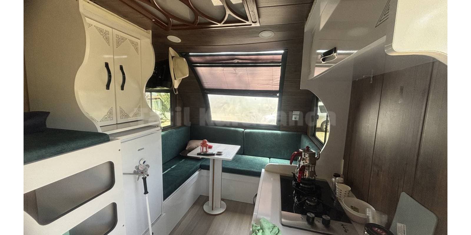2023 yapım 4 kişilik çekme full +full çekme karavan - Görsel 4