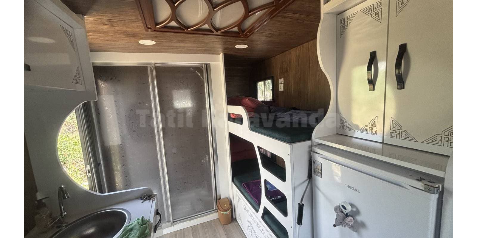 2023 yapım 4 kişilik çekme full +full çekme karavan - Görsel 7