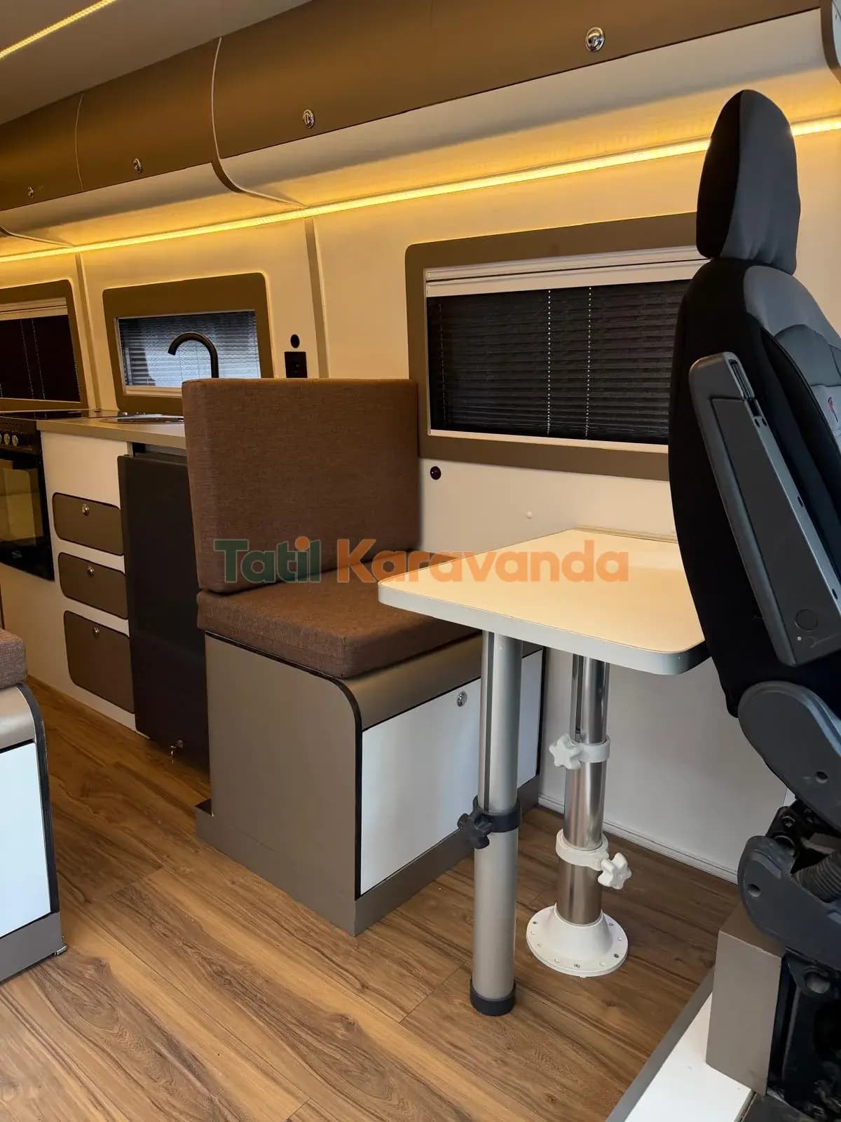 2020 Model Yeni Yapım 4 Kişilik Karavan - Görsel 12